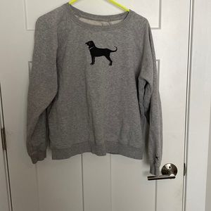 The Black Dog crew neck sweatshirt
